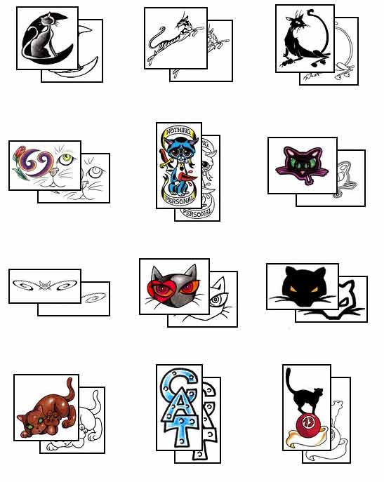 When you say cat tattoo designs of course you are going to think everything When you say cat tattoo designs of course you are going to think everything